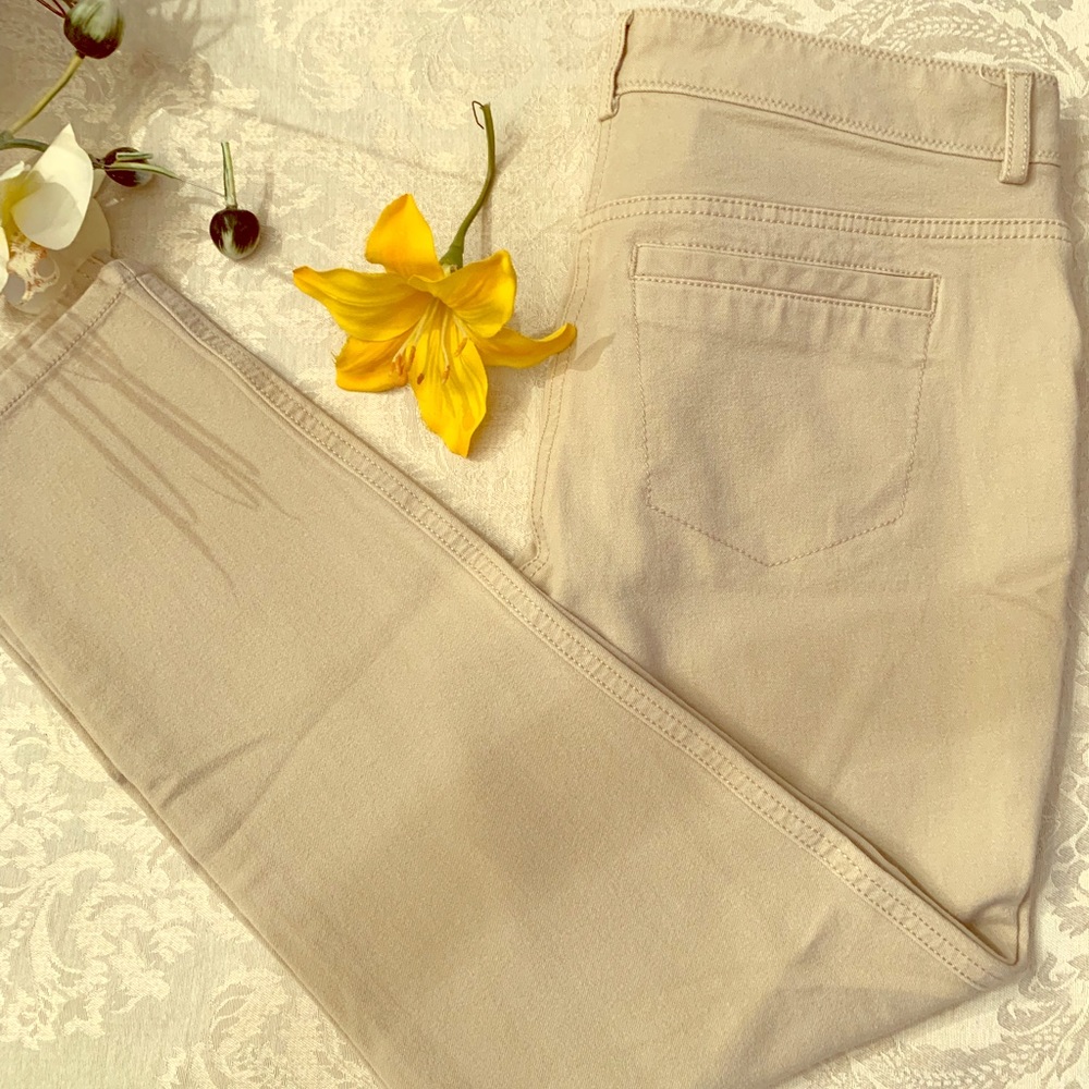 Chico’s stretchy cropped pants